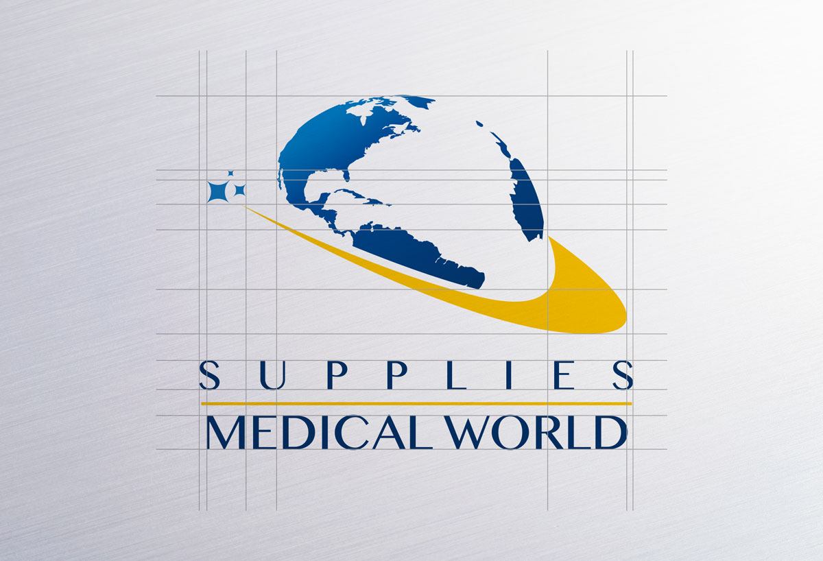 Logo supplies medical world